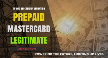 Ohio Electricity Litigation: Legit Prepaid Mastercard?