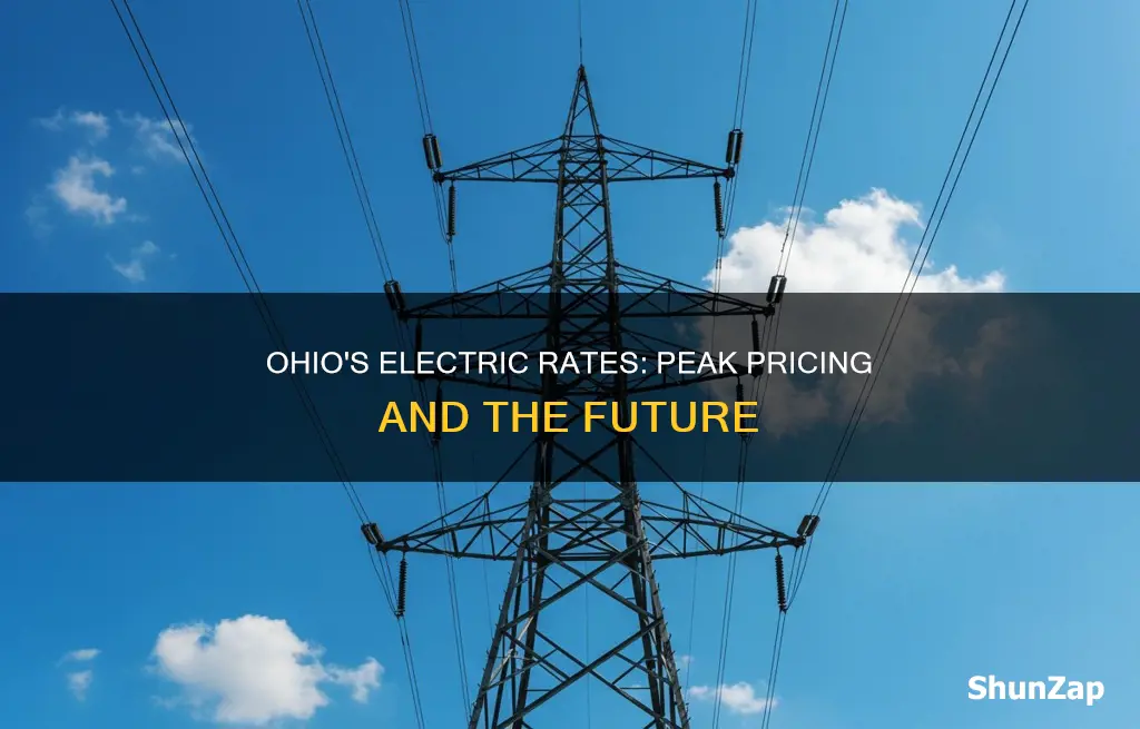 is ohio moving to peak electric rates