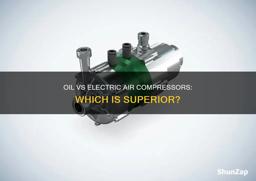 is oil or electric air compressor better