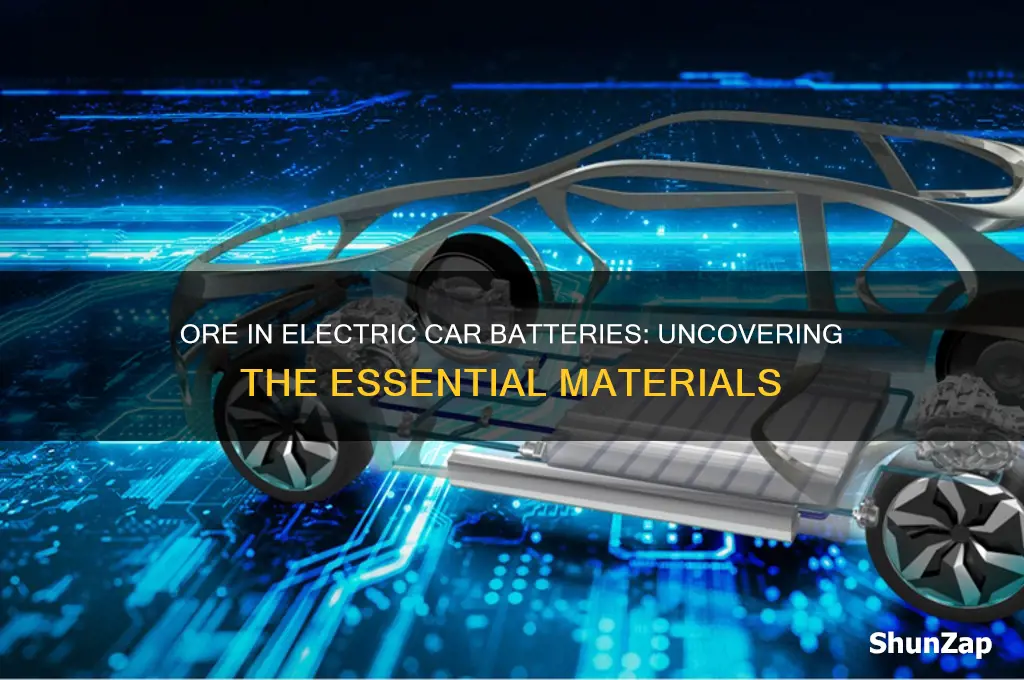 is ore used in electric car batteries