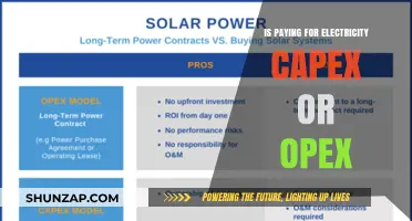 Electricity Expenses: Capex or Opex?