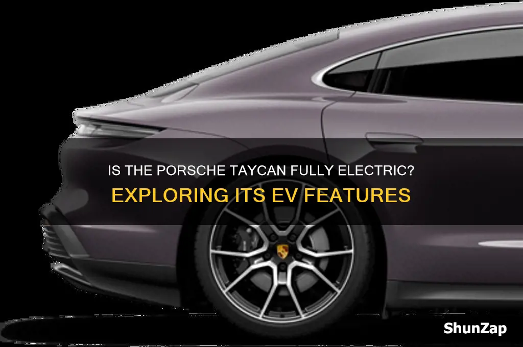 is porsche taycan an electric car