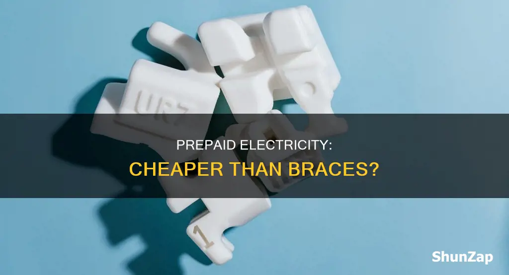 is prepaid electricity cheaper than regular braces