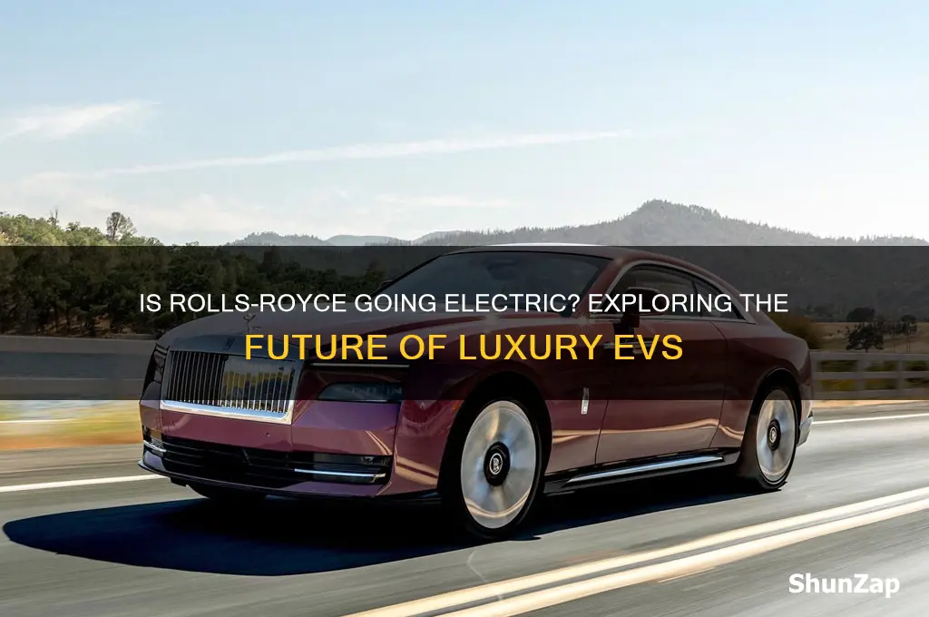 is rolls royce electric car