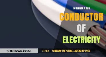 Rubber: A Poor Electrical Conductor