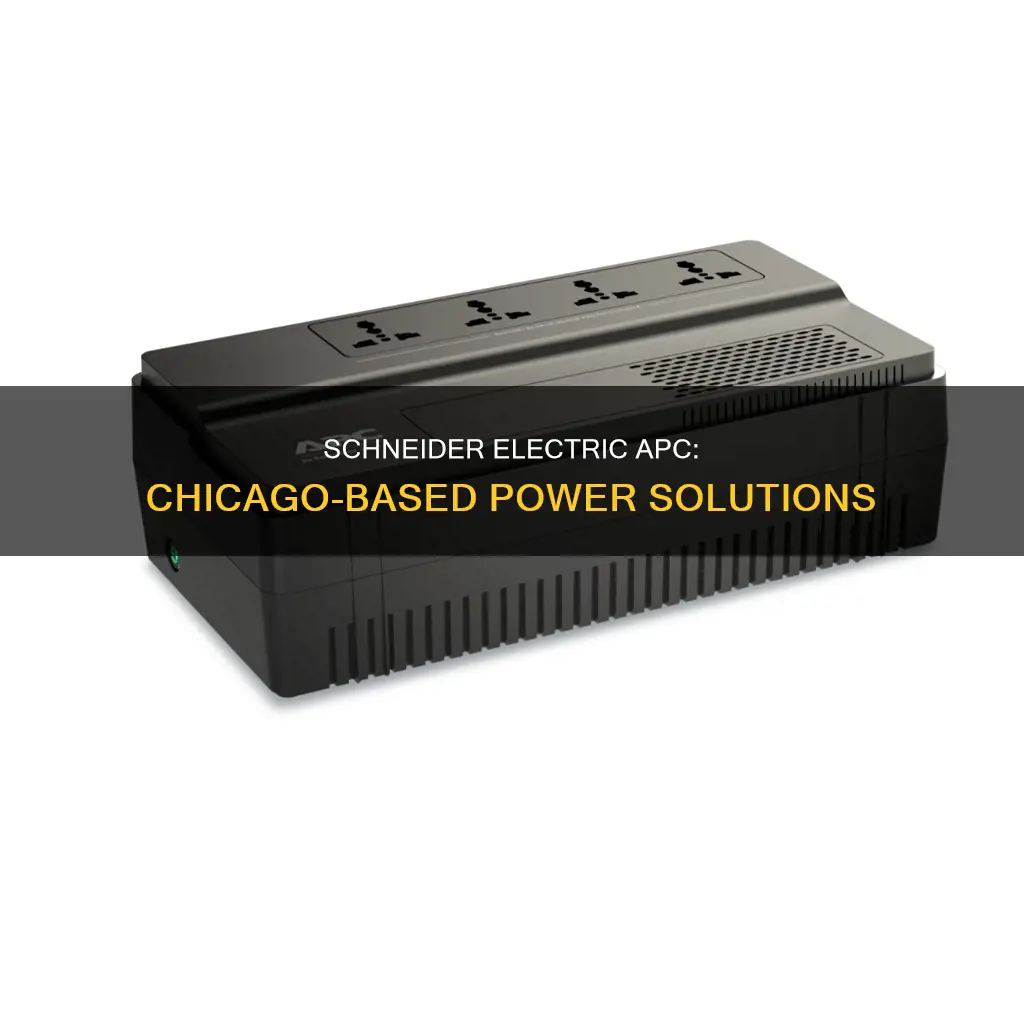 is schneider electric apc location in chicago