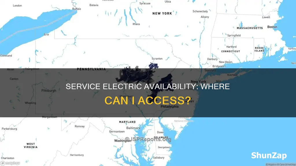 is service electric available in my area