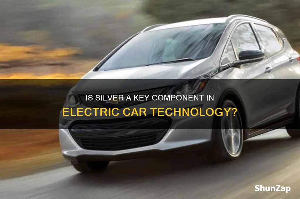 is silver used in electric cars