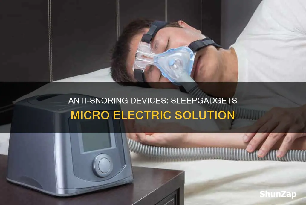 is sleepgadgets micro anti-snoring device electric