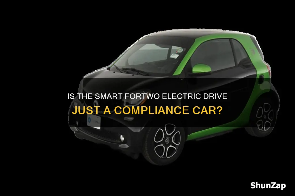 is smart fortwo electric drive a compliance car