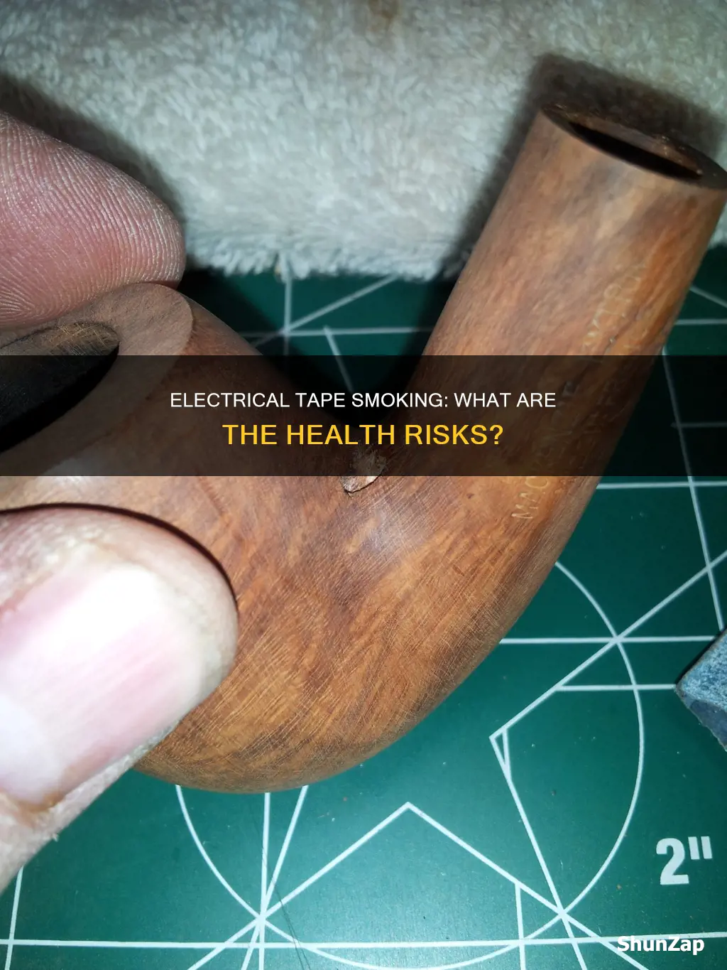 is smoking electrical tape bad for you
