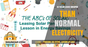 Solar Lease: Cheaper Alternative to Normal Electricity?