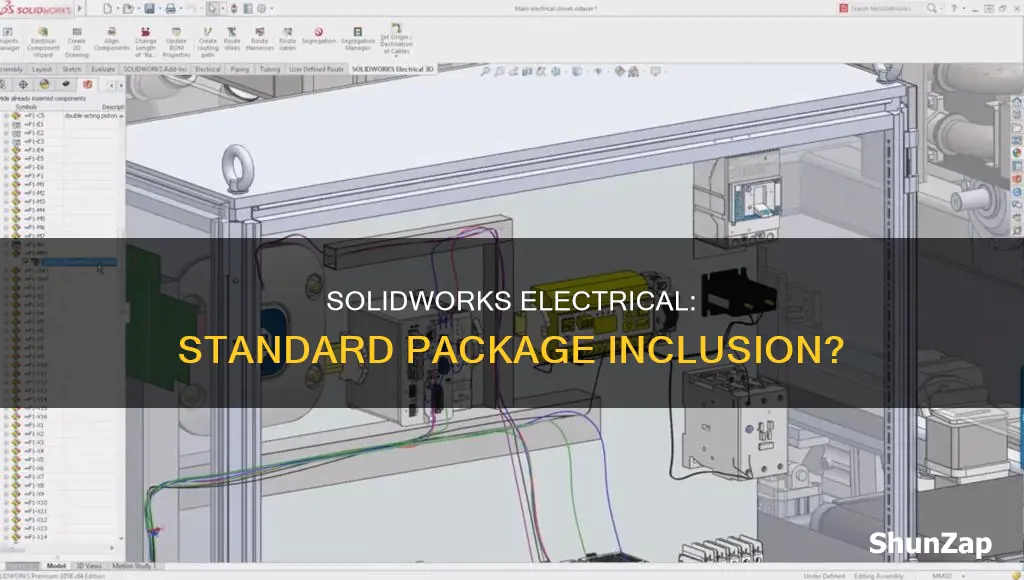 is solidworks electrical part of solidworks standart