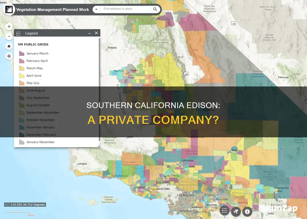 is southern california edison a private company
