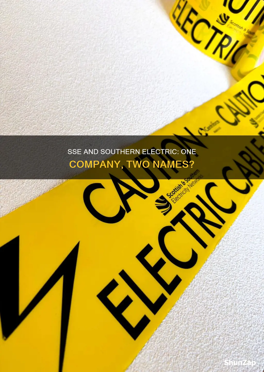 is sse and southern electric the same company