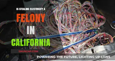 Electricity Theft: California's Felony Laws Explained