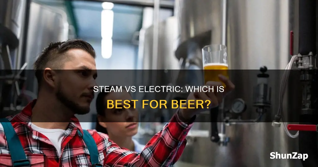 is steam or electric better for beer