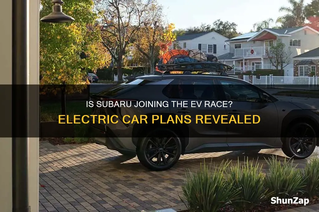 is subaru building an electric car