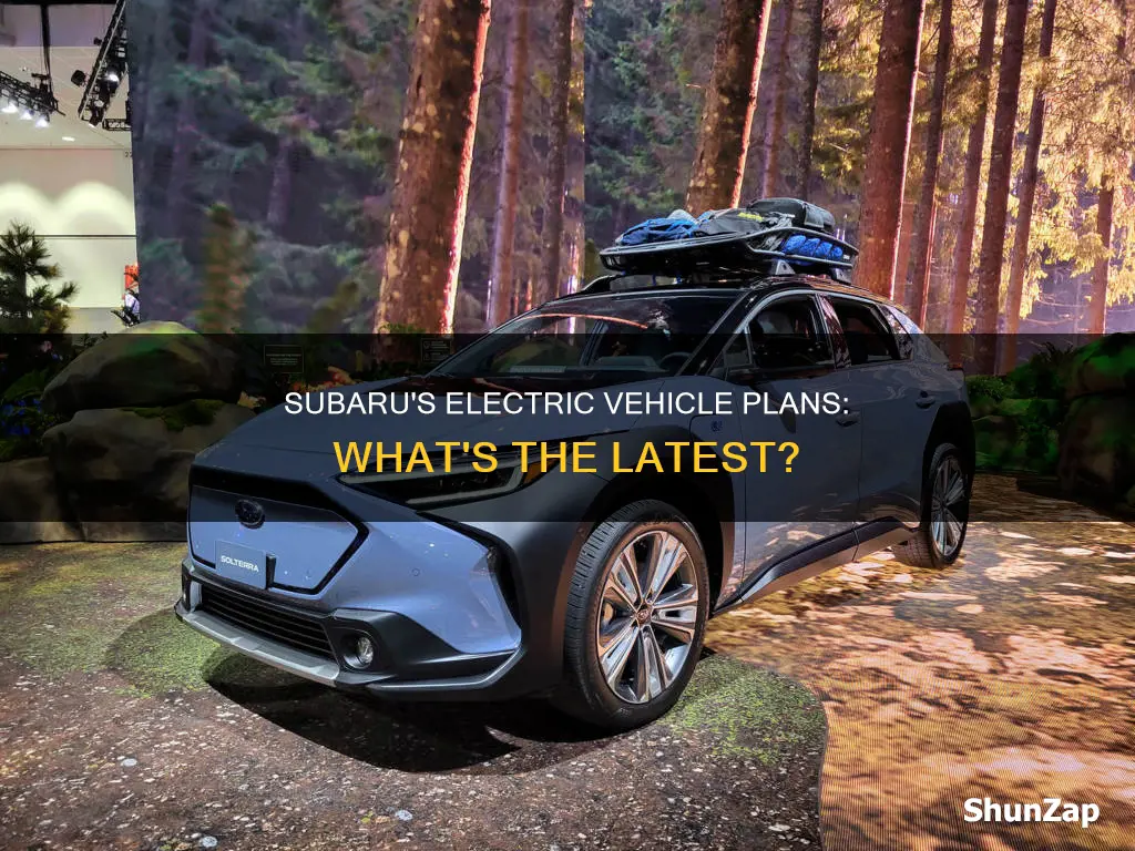 is subaru coming out with an electric vehicle