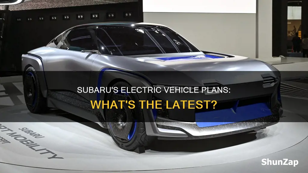 is subaru planning an electric vehicle