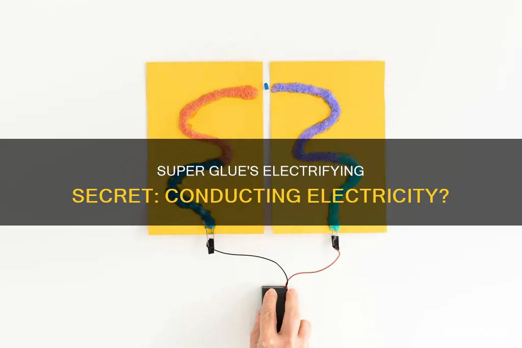 is super glue a conductor of electricity