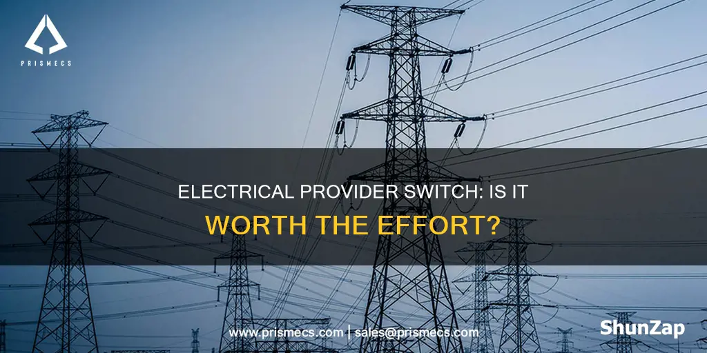 is switching to electrical provider worth it