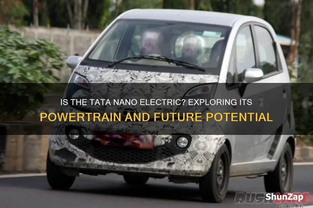 is tata nano an electric car