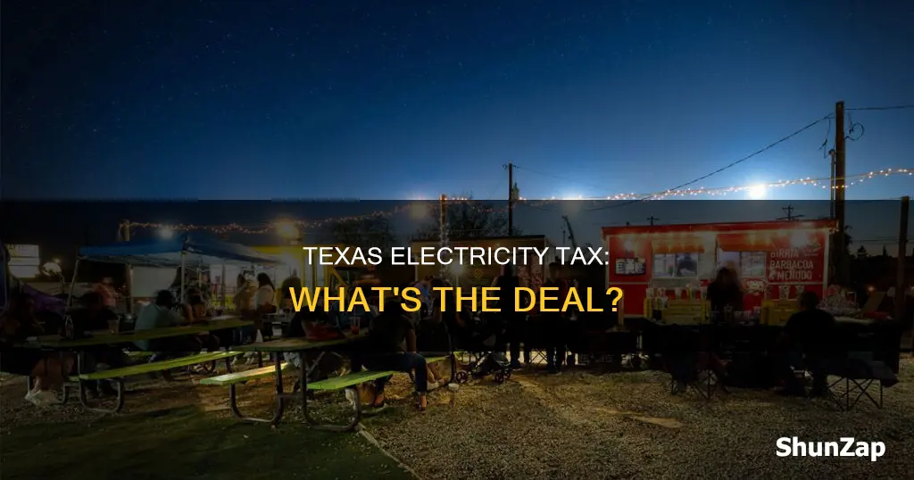 is tax collected on electrical service texas