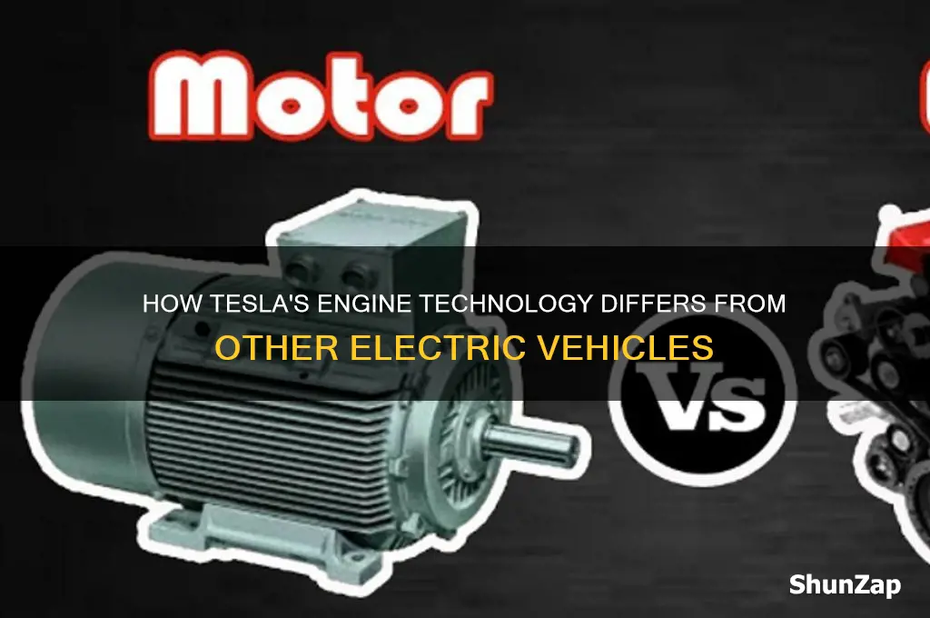 is tesla engine different from other electric cars