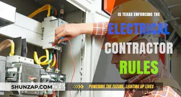Texas Electrical Contractor Rules: What's Being Enforced?