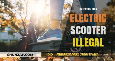 Texting While Riding an E-Scooter: Is It Legal?