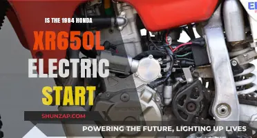 Electric Starters on the Honda XR650L: 1994 Edition