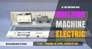 Brother 892: Electric Knitting Machine?