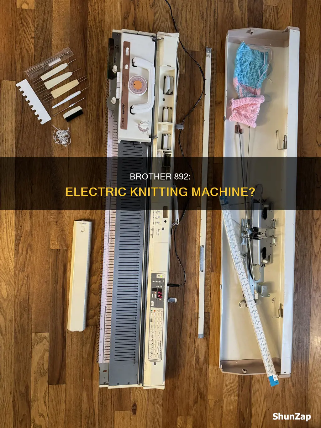 is the brother 892 knitting machine electric