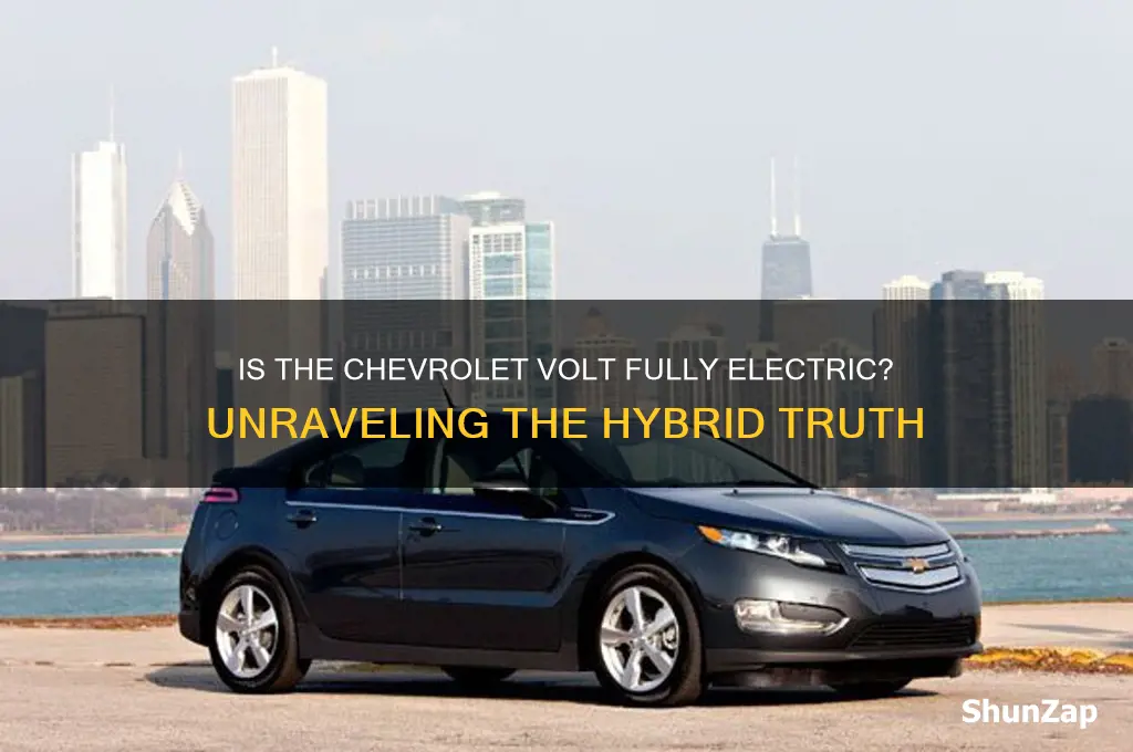 is the chevrolet volt an all electric car
