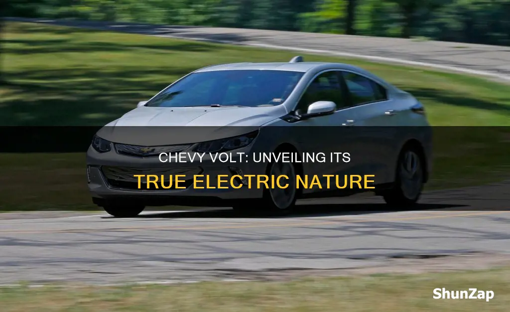 is the chevy volt a pure electric vehicle