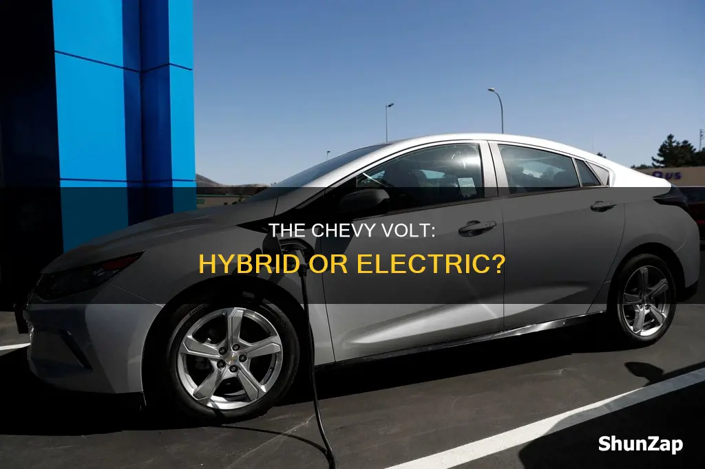 is the chevy volt a pure electric vehicle