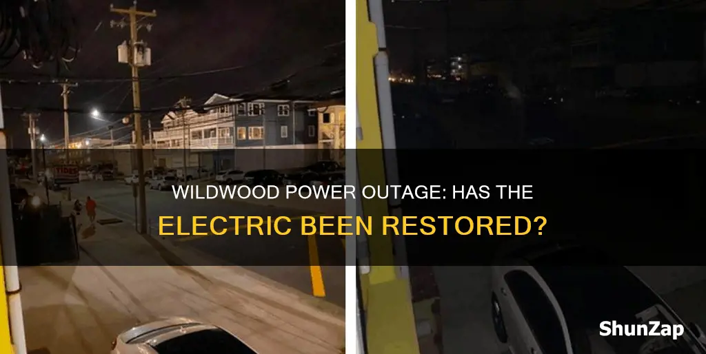 is the electric back on in wildwood