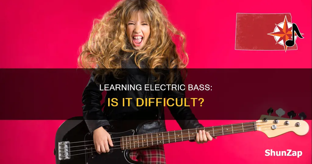 is the electric bass hard to learn