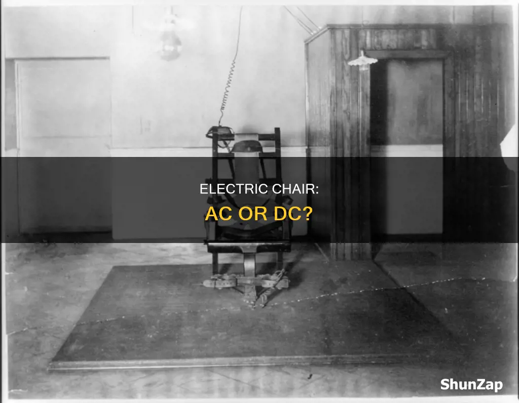 is the electric chair ac or dc