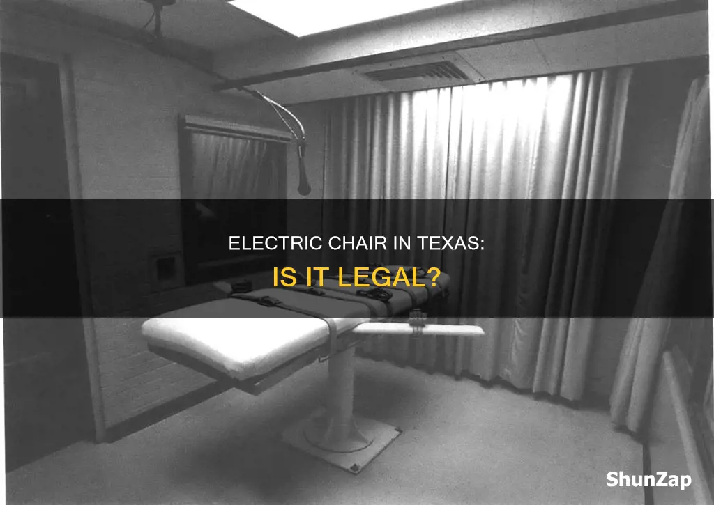 is the electric chair legal in texas