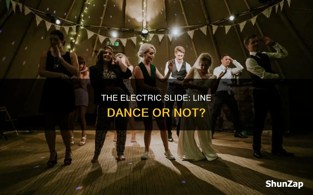 is the electric slide a line dance