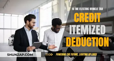 Electric Vehicle Tax Credit: Itemized Deduction or Not?