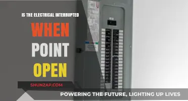 How Point Openings Affect Electrical Flow