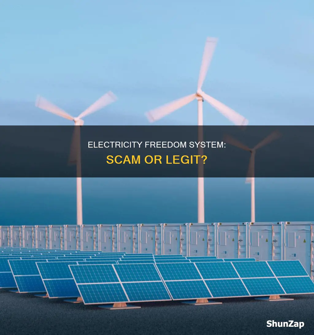 is the electricity freedom system a scam