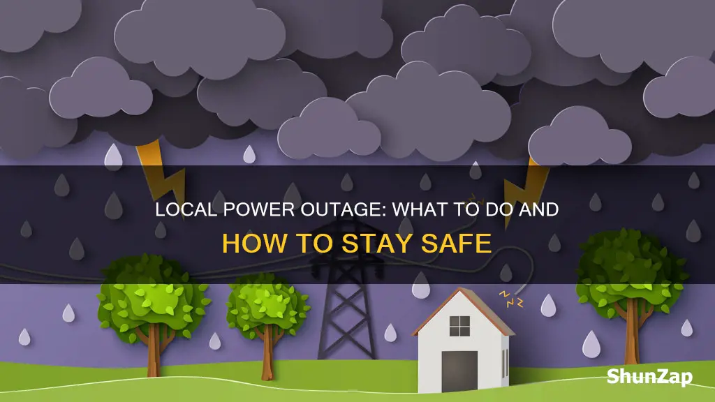 is the electricity gone in my area