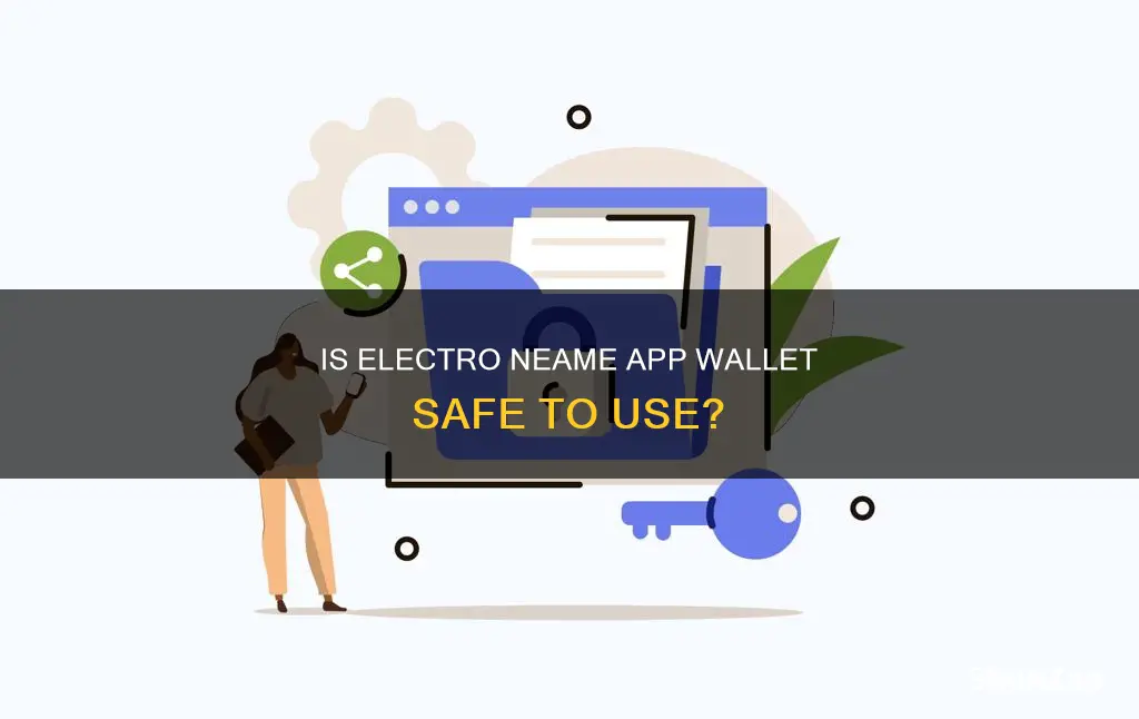 is the electro neame app wallet safe