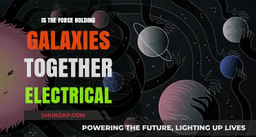 Electrical Forces: The Glue Binding Galaxies Together