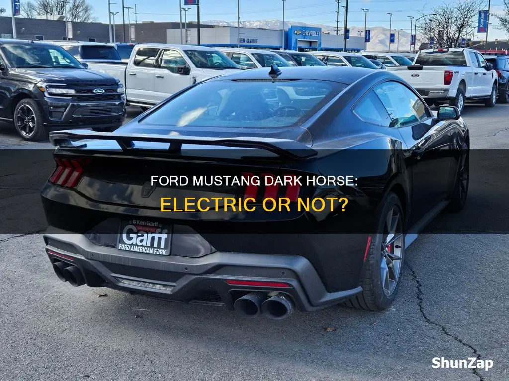 is the ford mustang dark horse electric