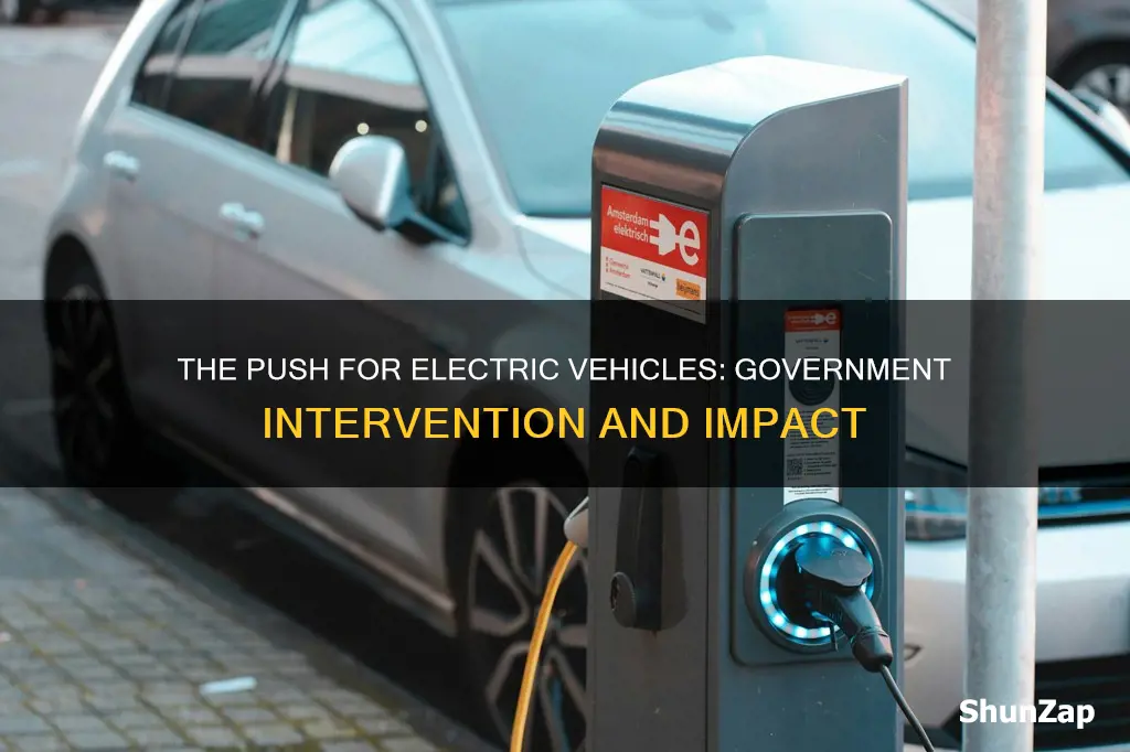 is the government forcing electric vehicles
